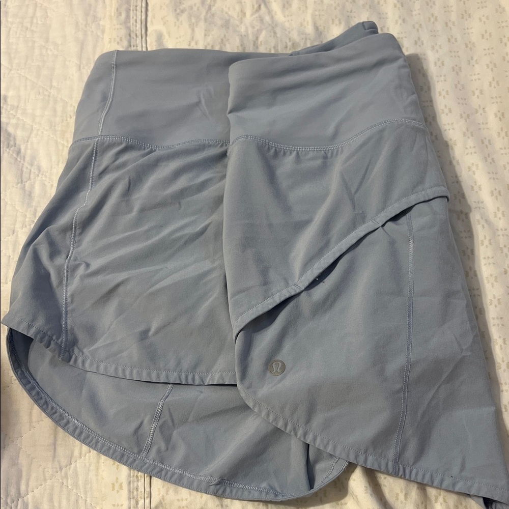 Speed up high rise lined shorts 4”